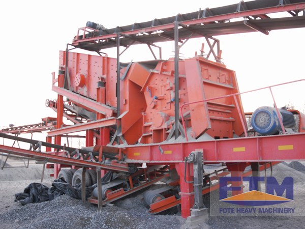 80-100 t h Mobile Crushing Plant in Nigeria